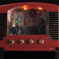 RADIO DANCE AT THE DINER ANIMATA MR CHRISTMAS FUNZ