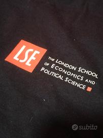 LSE t-shirt esclusiva London School Economics blu