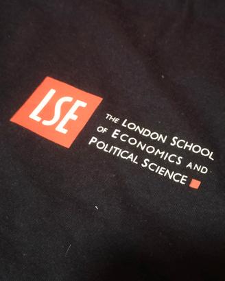LSE t-shirt esclusiva London School Economics blu