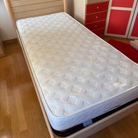 Letto singolo 90x200 con materasso