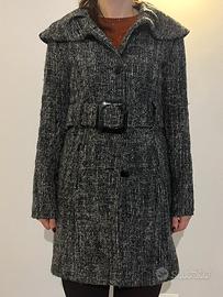 Cappotto lungo donna con cintura