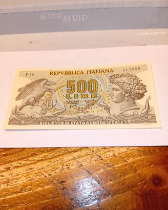 Banconota da 500 lire Artusa  FDS