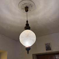 lampadario a soffitto, vintage anni 70