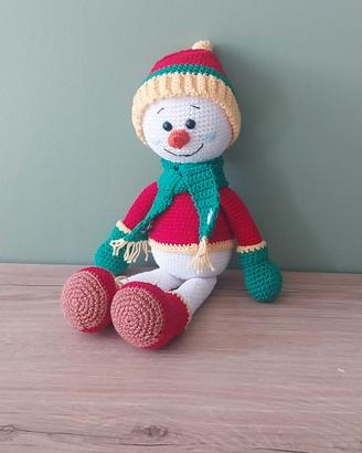 peluche pupazzo di neve
