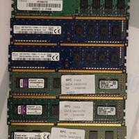 Ram Corsair e Kingston