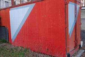 Container deposito merci box 12 piedi