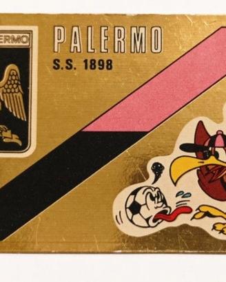 Panini 1976/77 - scudetto Palermo con velina