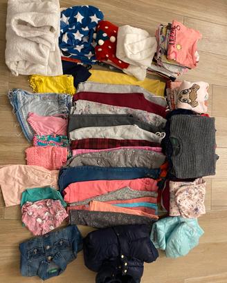 Mega Lotto Abbigliamento Bimba 3-4 Anni (104 cm)