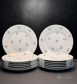 Piatti Richard Ginori decoro Rose Sparse