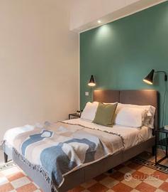 Letto e mat. Emma con testiera imbottita 160x200