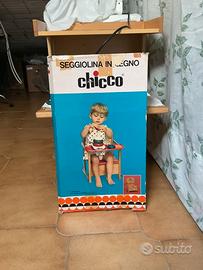 seggiolino in legno CHICCO