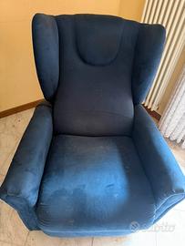 Poltrona elettrica reclinabile