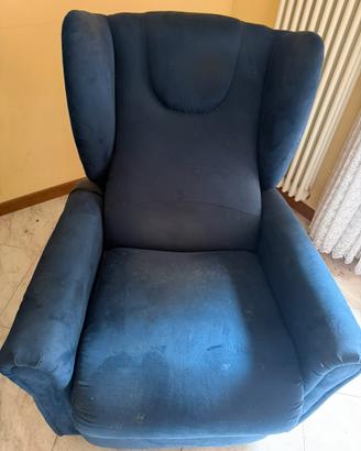 Poltrona elettrica reclinabile