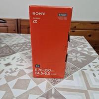 Obiettivo sony apsc 70-350 G OSS