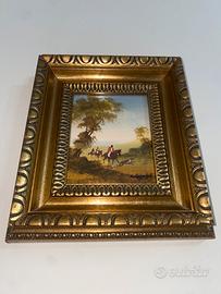 ARTURO VERGAGNI - originale olio su tela 12x15cm