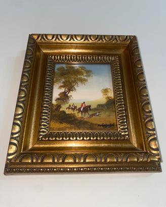 ARTURO VERGAGNI - originale olio su tela 12x15cm