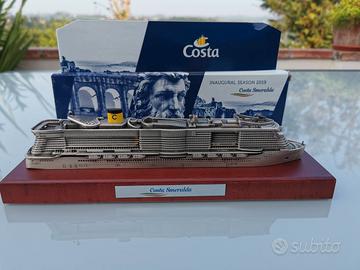 Modellino inaugurale Costa Smeralda 2019