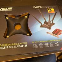 scheda wifi interna ASUS PCE-AC88 AC3100  PCIe