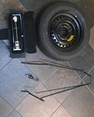 kit ruota scorta completo per AIXAM SPORT CITY