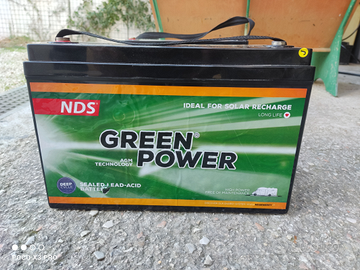 Batteria Green power NDS 100 ampere