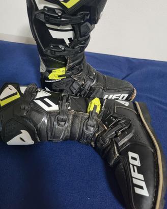 Stivali Ufo Obsidian motocross enduro moto tg 45
