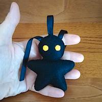 Kingdom Hearts Heartless paopu peluche portachiavi