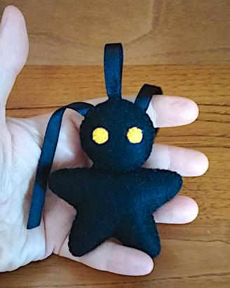 Kingdom Hearts Heartless paopu peluche portachiavi