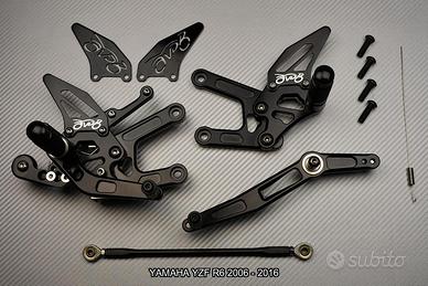 Pedane arretrate YAMAHA YZF R6 2006 - 2016