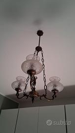 Lampadario anni '70