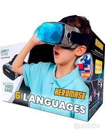 Visore vr gioco didattico multilingue