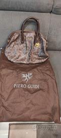 Borsa Piero Guidi intreccio originale vintage 