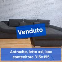 Divano xxl Design Penisola large letto e mega box