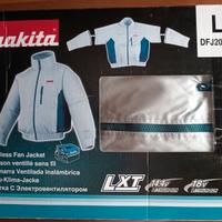 Makita DFJ201ZL  Giacca per tifosi ventilata sport