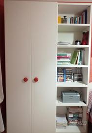 Armadio con libreria integrata NIDI BATTISTELLA