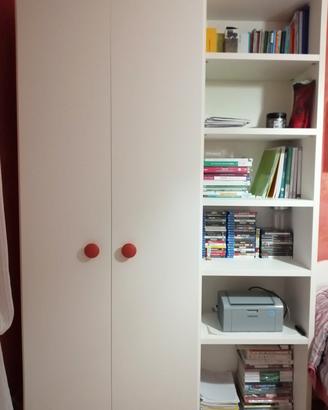 Armadio con libreria integrata NIDI BATTISTELLA