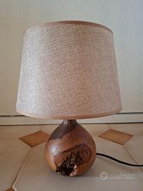 Lampada tavola artigianata Sarda