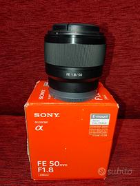 Sony 50mm f/1.8