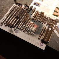 alesatori tornio trapano e utensili vari usati 