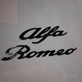 Scritta Logo Alfa Romeo