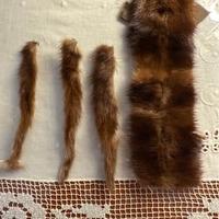 Ritagli e vode di pelliccia di visone