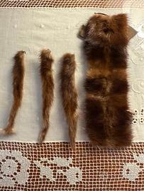 Ritagli e vode di pelliccia di visone