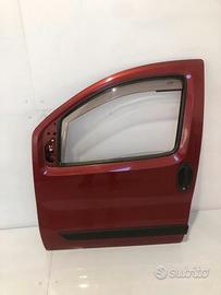 Portiera anteriore sinistra Fiat Qubo rossa
