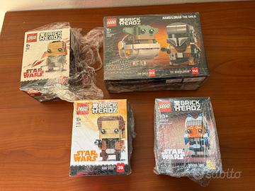 Lego Brickheadz 41608 41602 40539 75317 Starwars