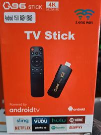 tv stick Android 15.0 8gb-128gb 4K con telecomando