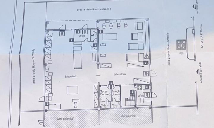 Capannone industriale a Ponsacco (PI)