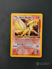Blaine's Ninetales 21/132 carta pokemon 