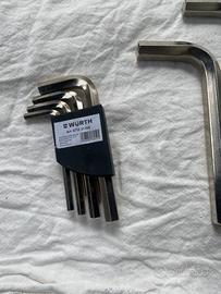 Set completo chiavi a brugola wurth