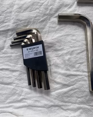 Set completo chiavi a brugola wurth