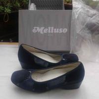 Scarpe donna Melluso, numero 37,  camoscio e rete