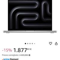 MacBook pro 14” chip m4  1 tb